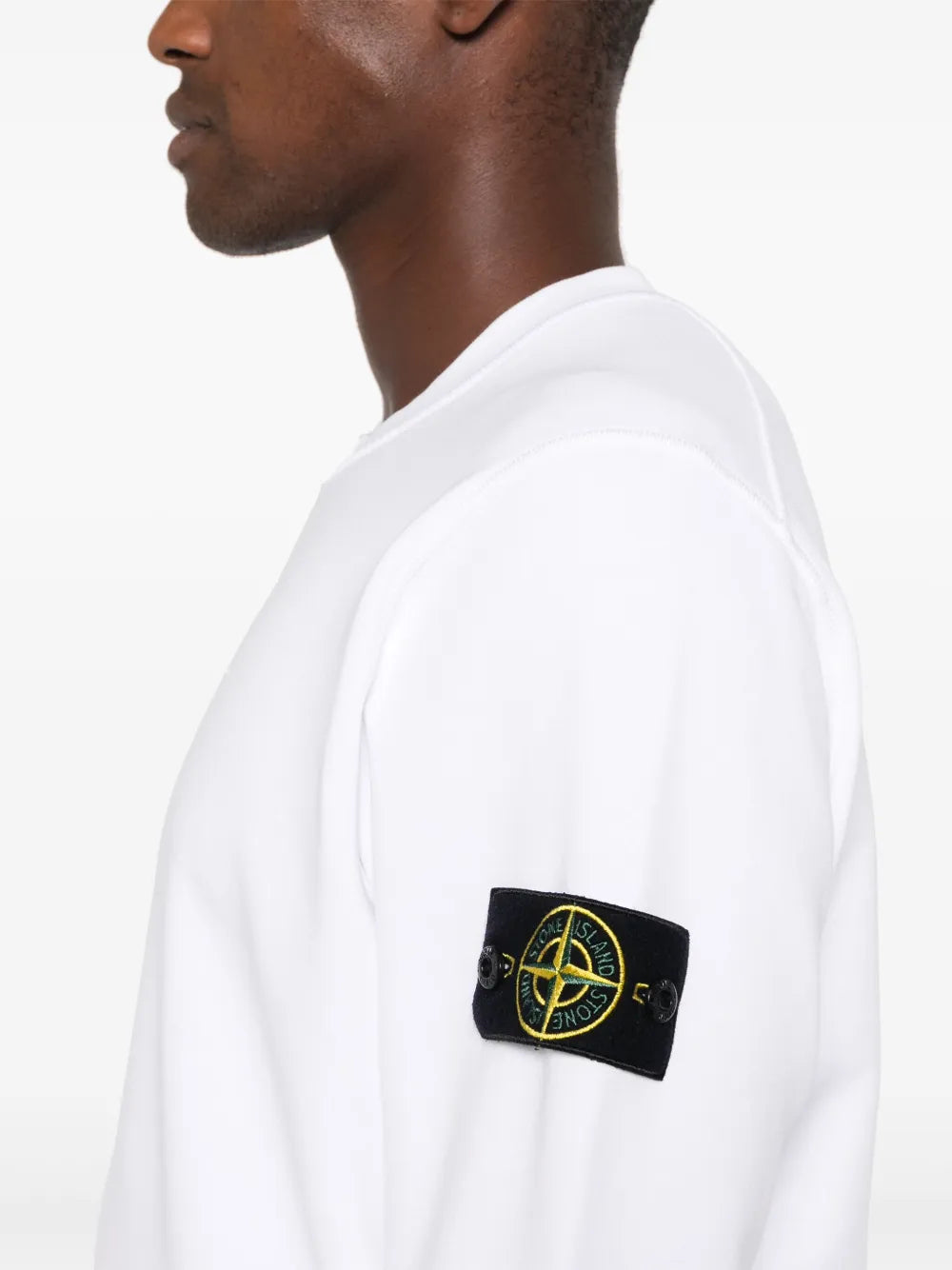 Pull Stone Island Blanc