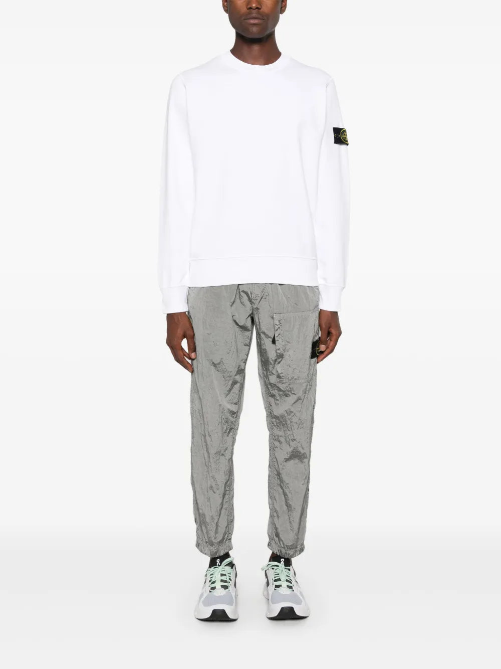 Pull Stone Island Blanc