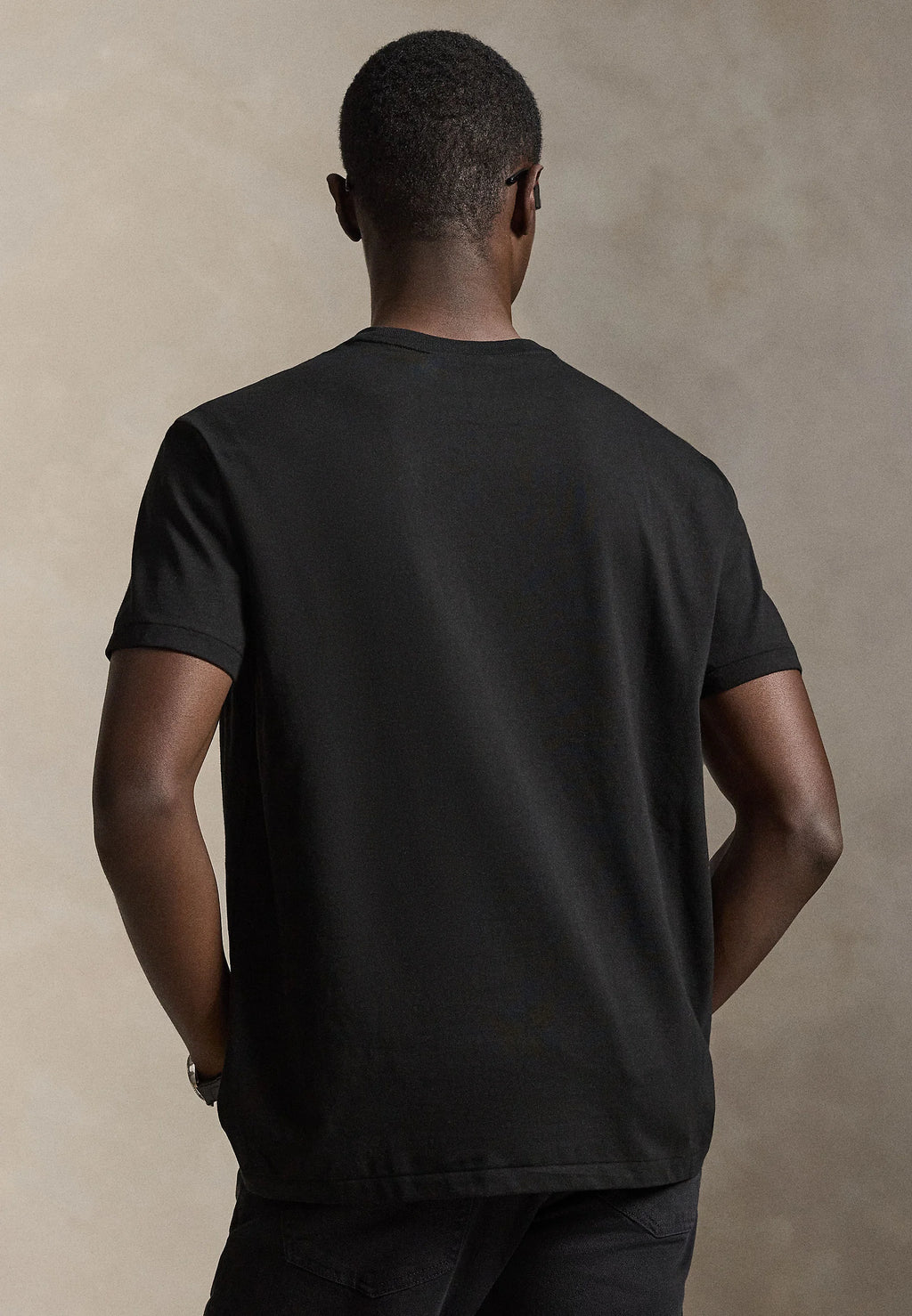 T-shirt Ralph Lauren noir