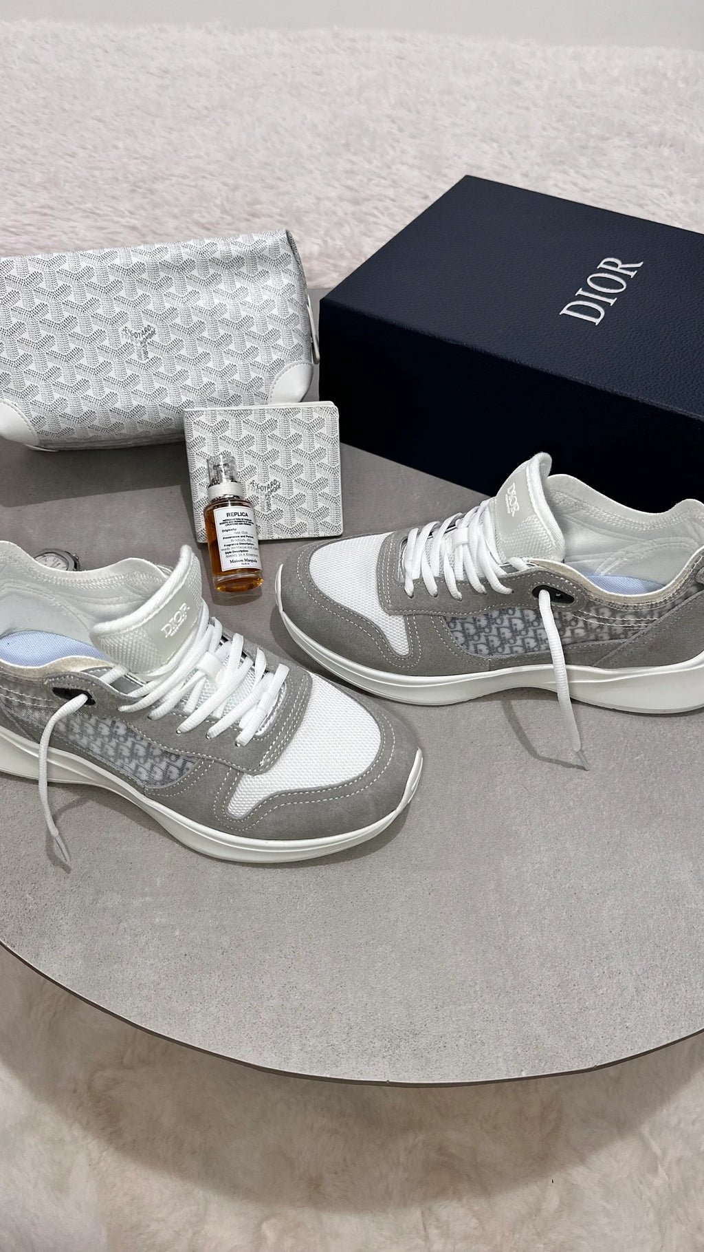 Sneakers Dior B25 grise