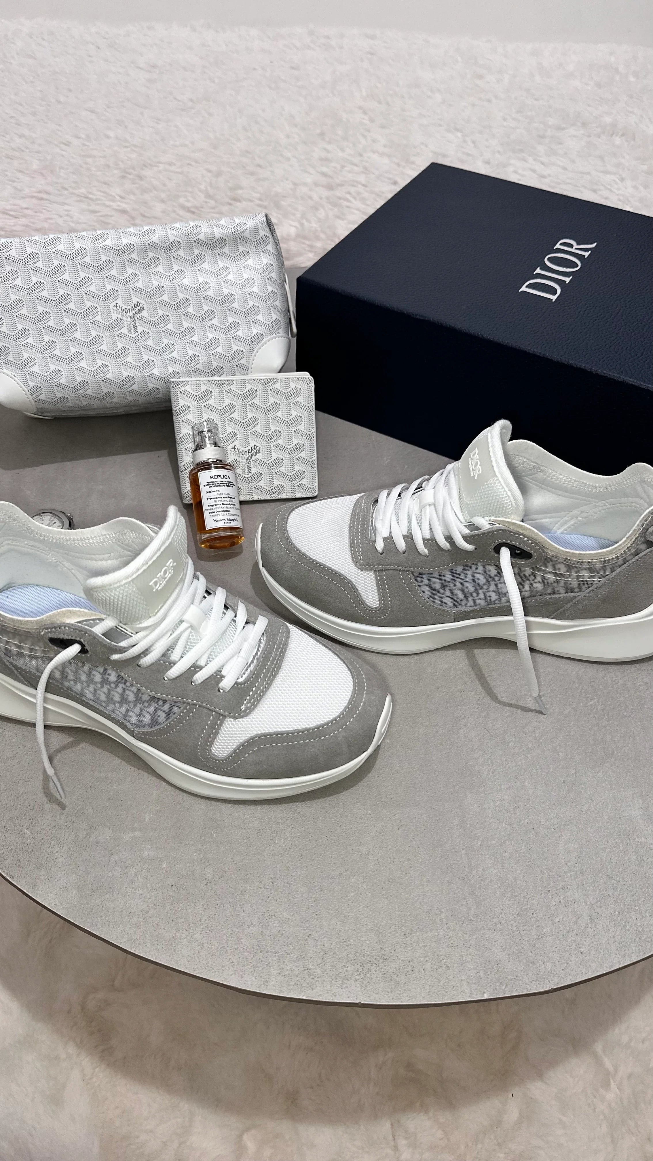 Sneakers Dior B25 grise