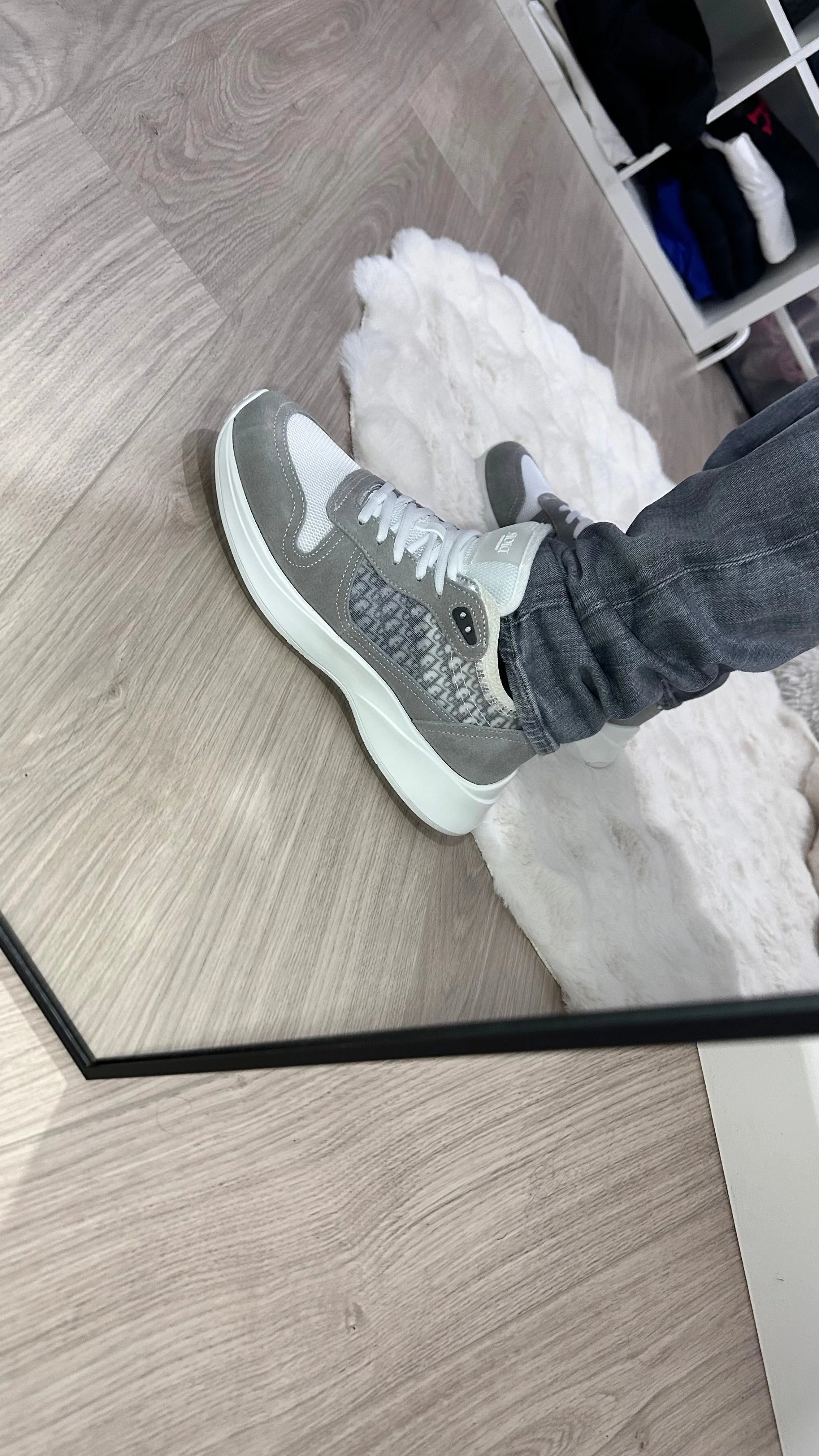 Sneakers Dior B25 grise