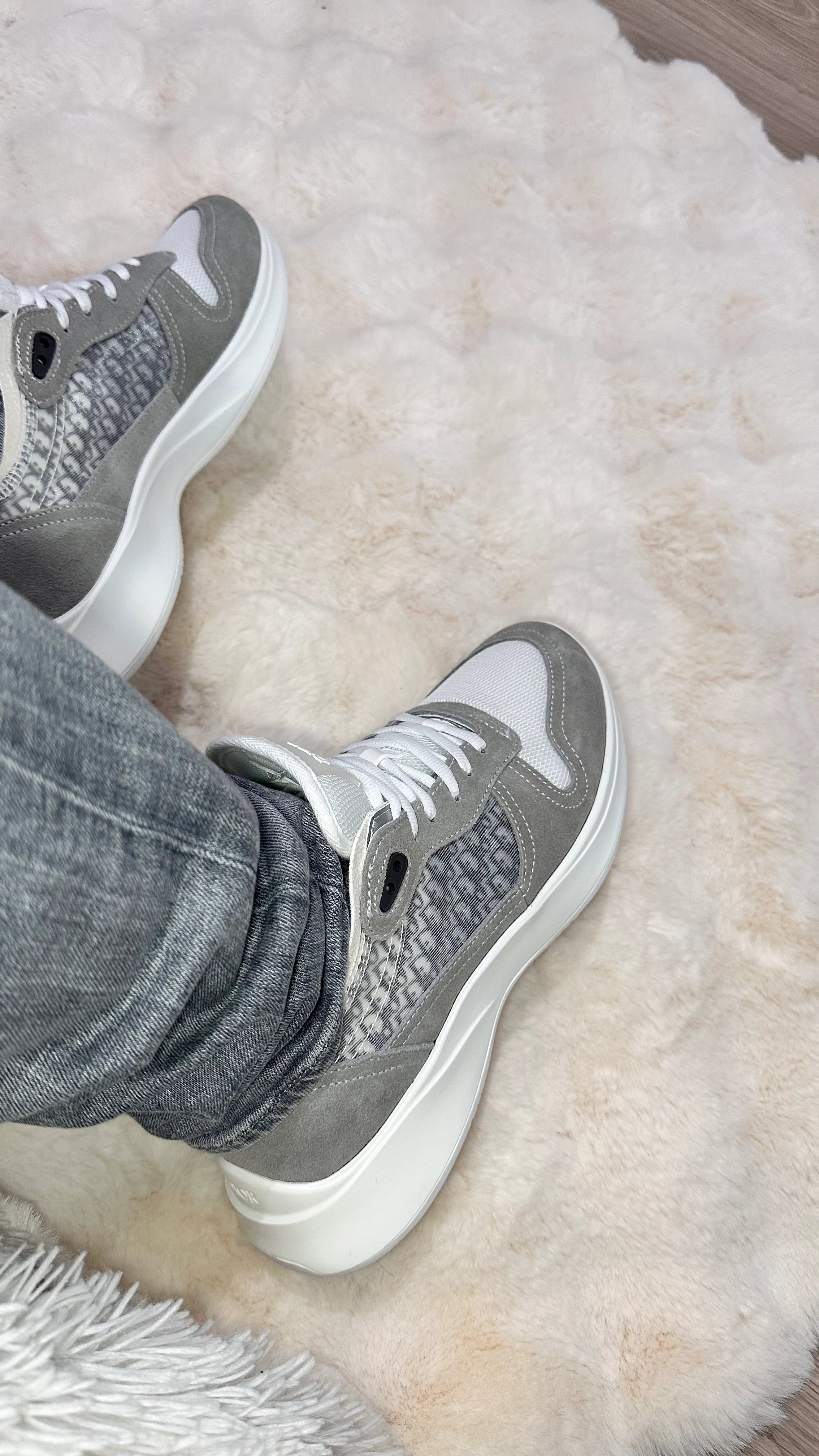 Sneakers Dior B25 grise