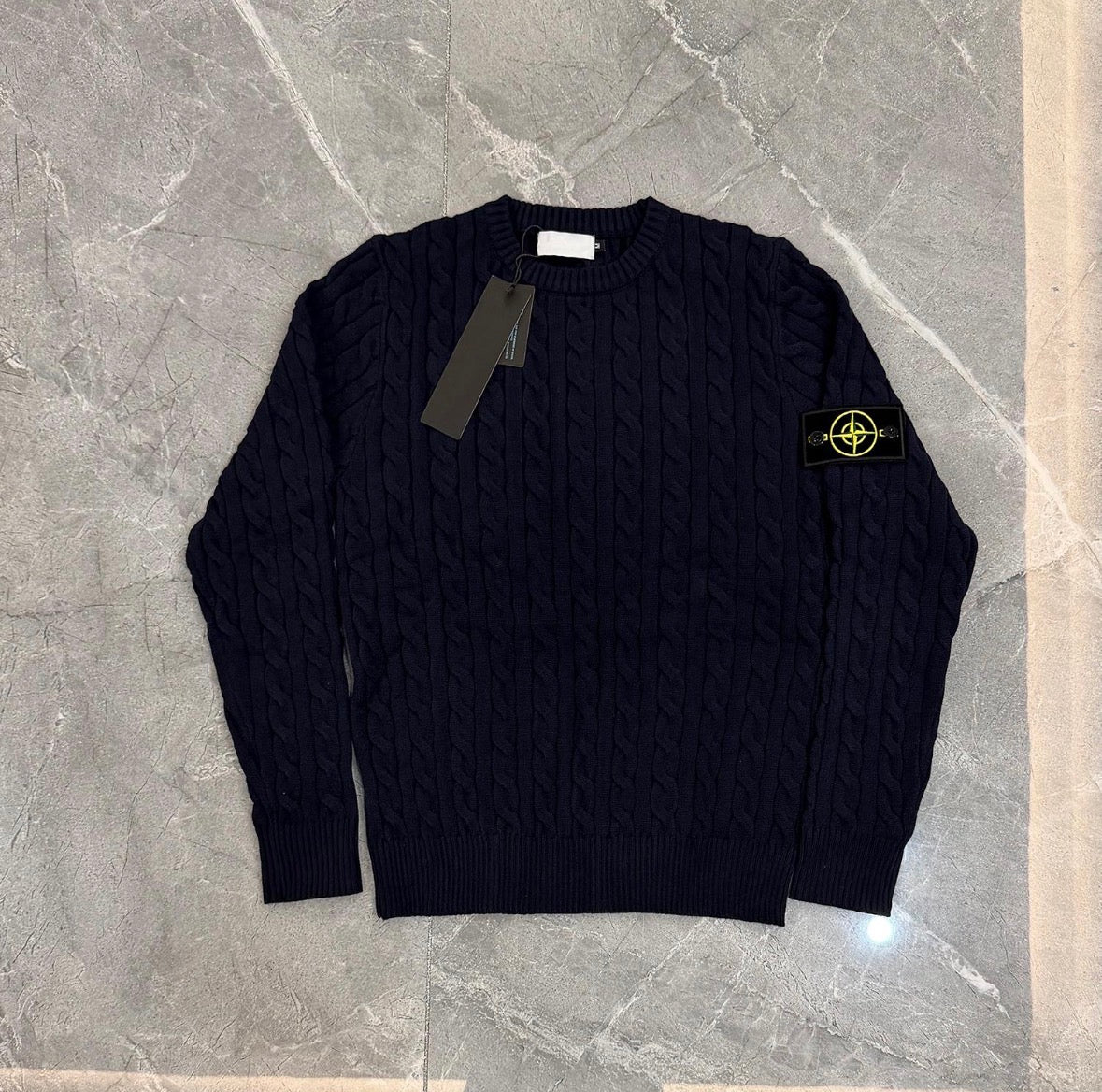 Pull Stone Island tressé