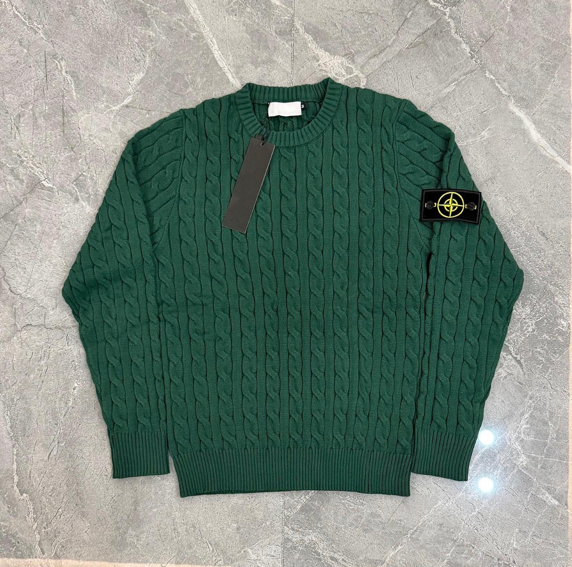 Pull Stone Island tressé