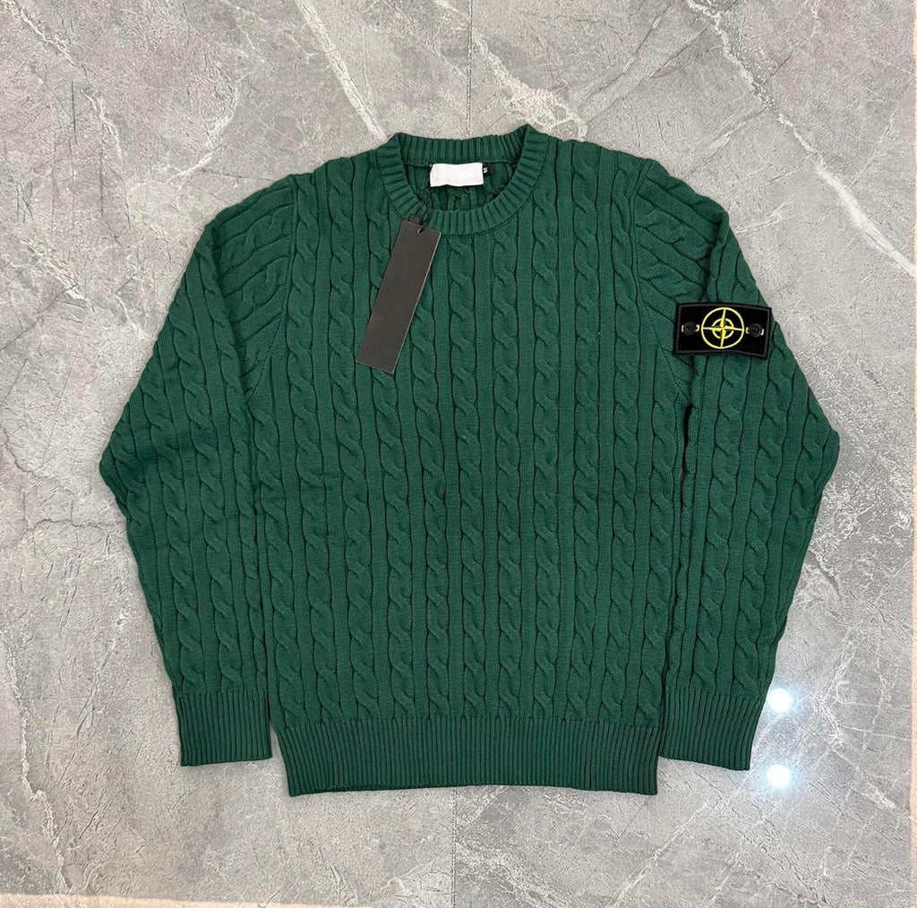 Pull Stone Island tressé