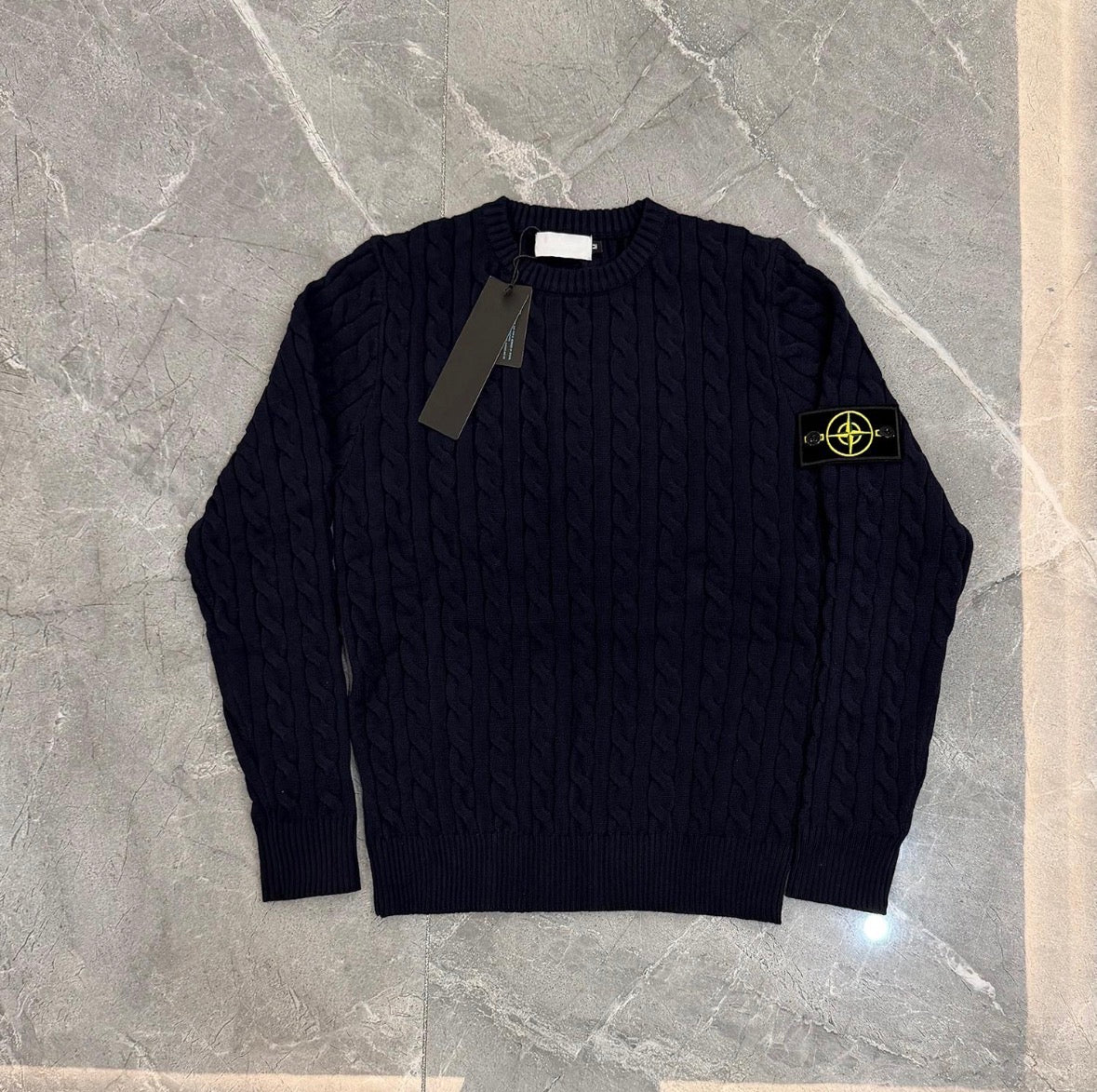 Pull Stone Island tressé