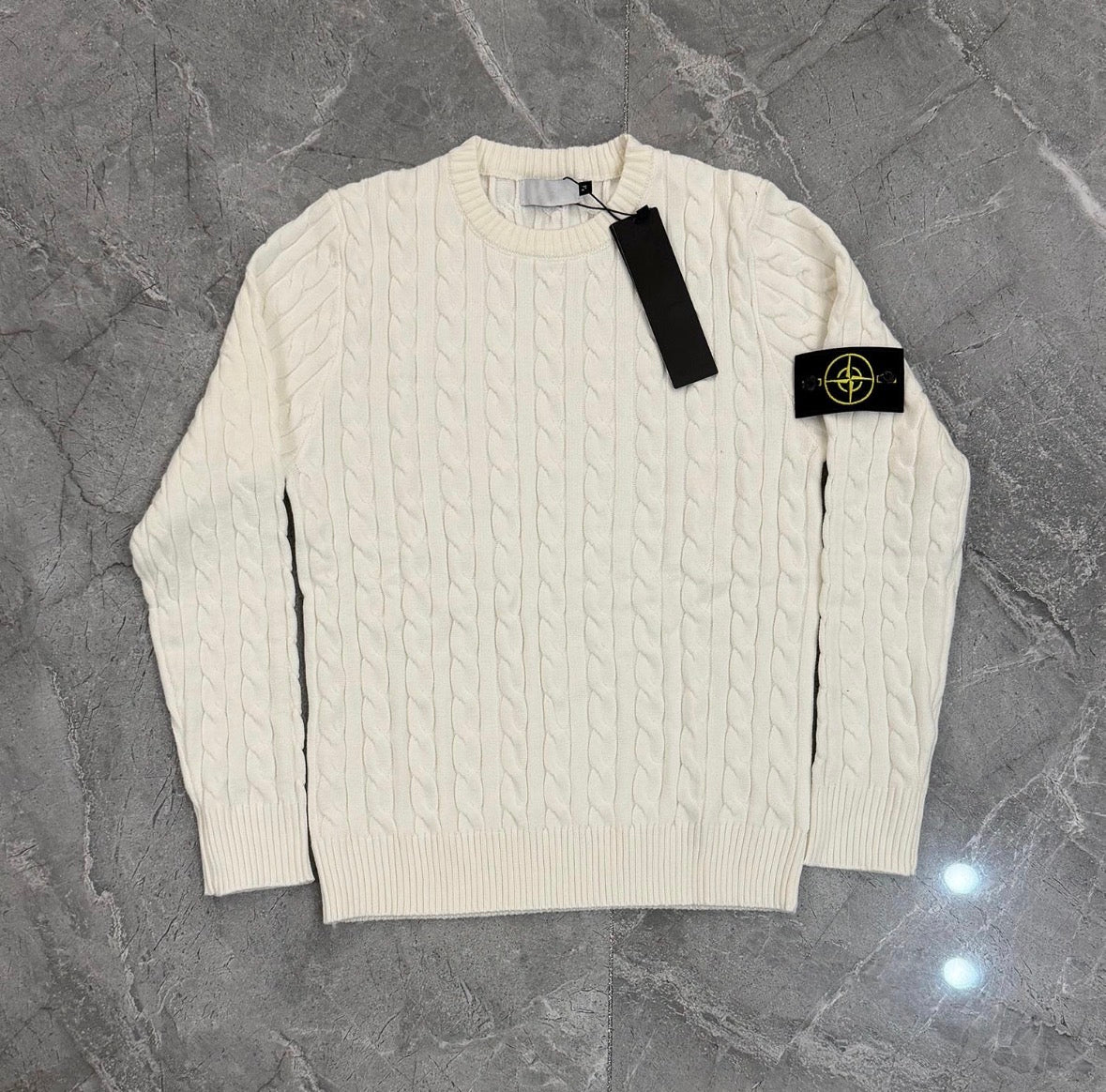Pull Stone Island tressé