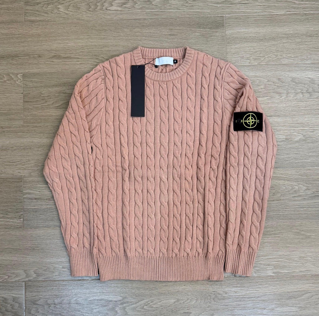 Pull Stone Island tressé